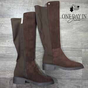 Anne Klein Zip Up Riding Boots Size 6.5